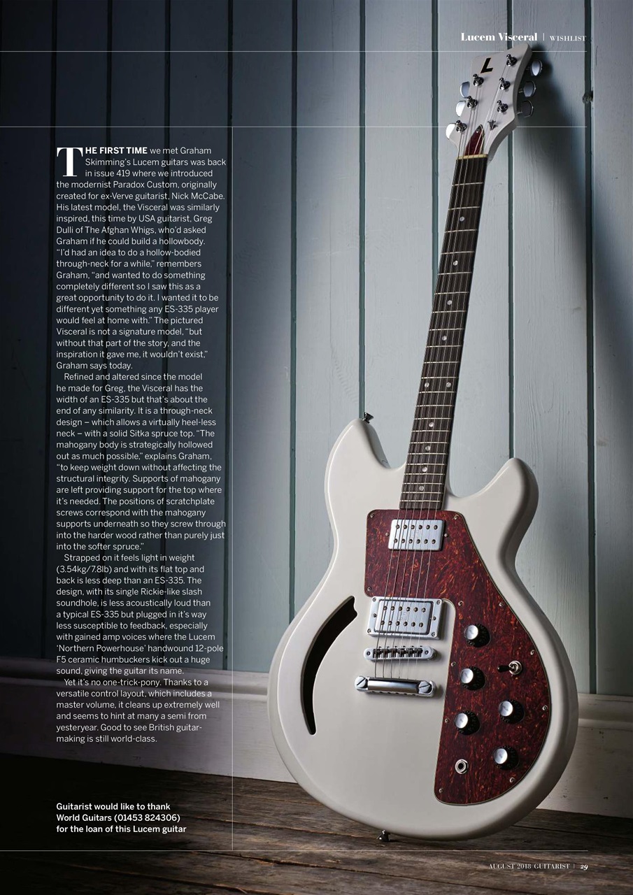 Guitarist Preview Pages
