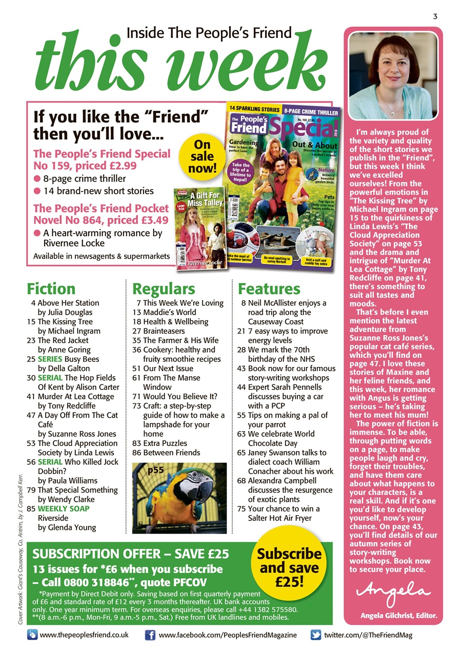 The People’s Friend Preview Pages
