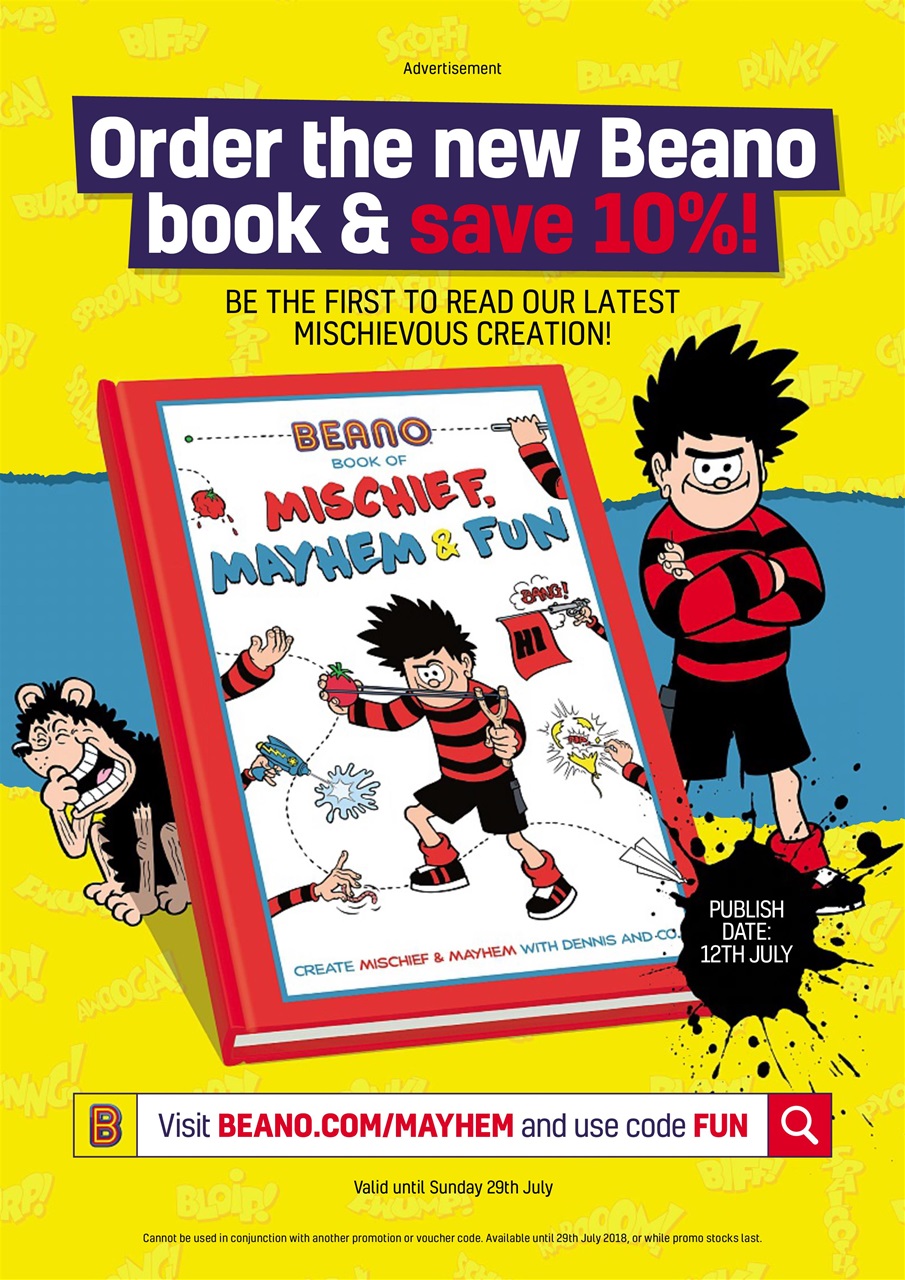 Beano Preview Pages