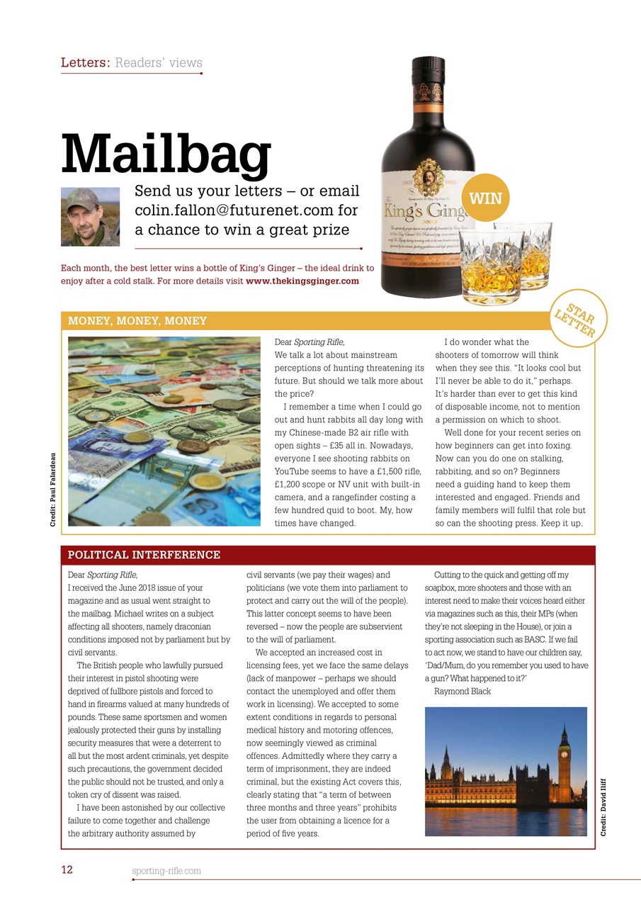 Sporting Rifle Preview Pages