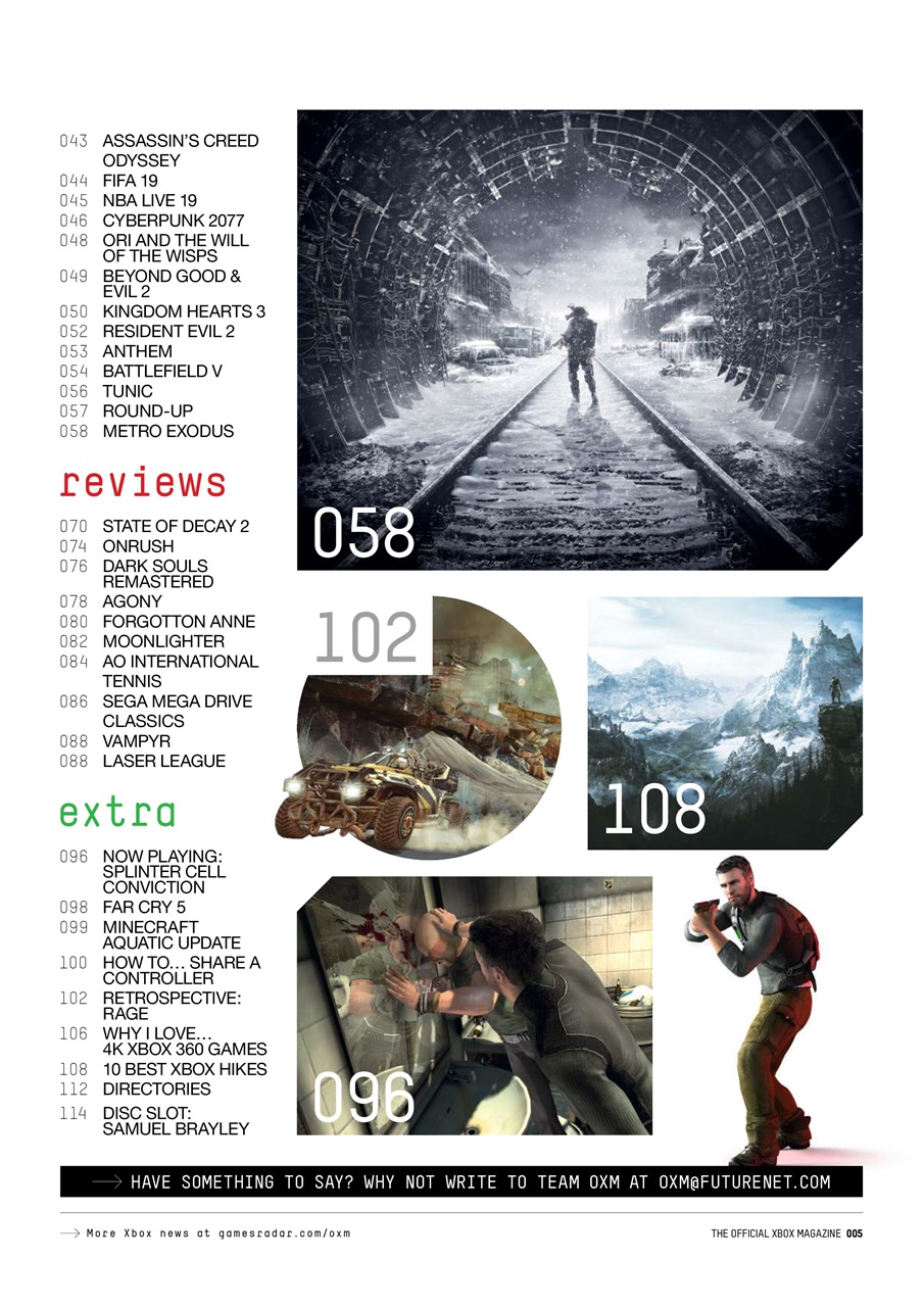 Official Xbox Magazine (UK Edition) Preview Pages