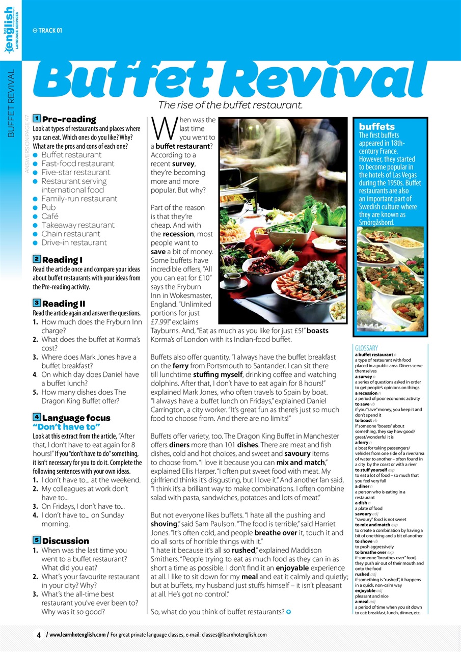 Learn Hot English Preview Pages