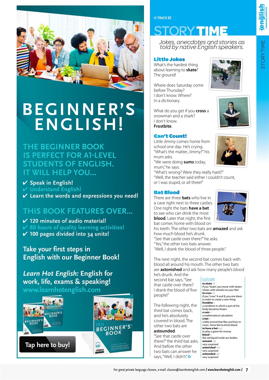 Learn Hot English Preview Pages