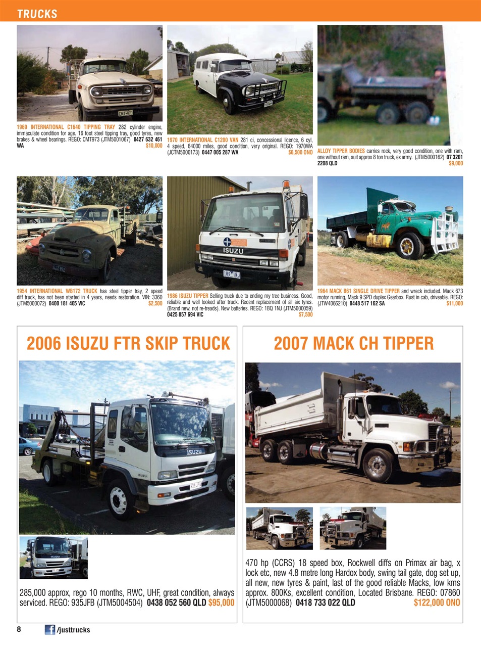 JUST TRUCKS Preview Pages