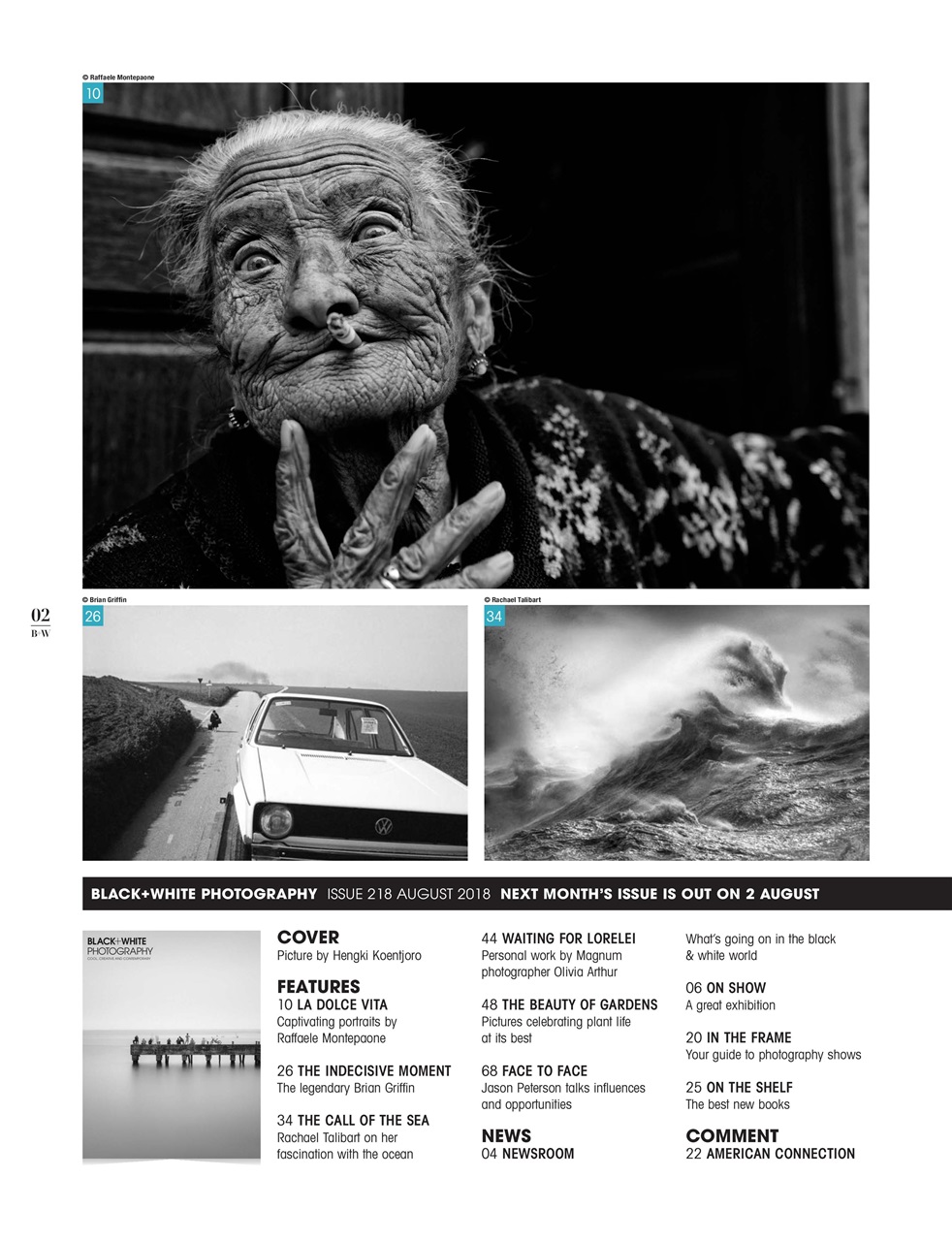 Black+White Photography Preview Pages