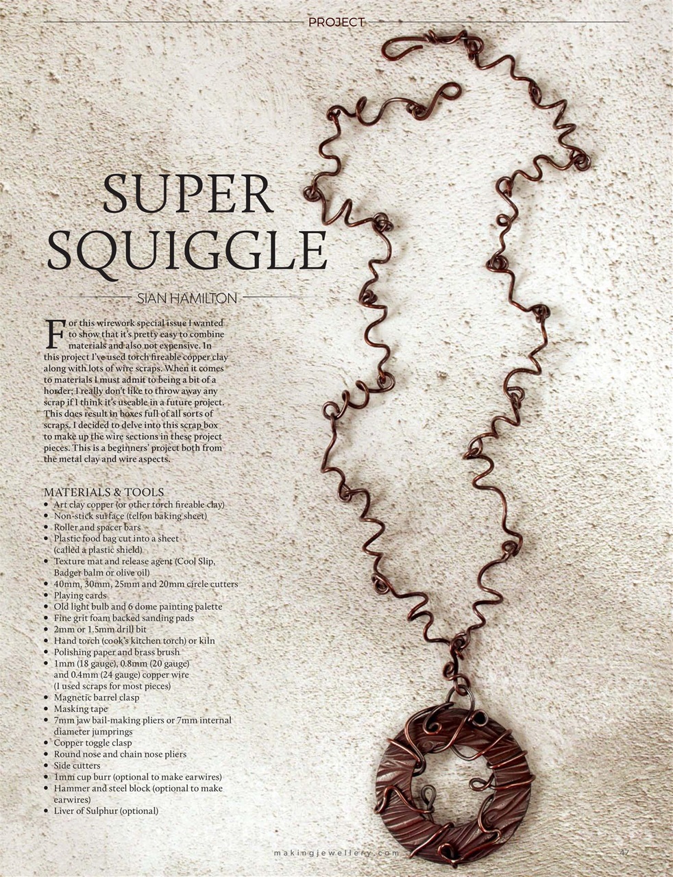 Making Jewellery Preview Pages