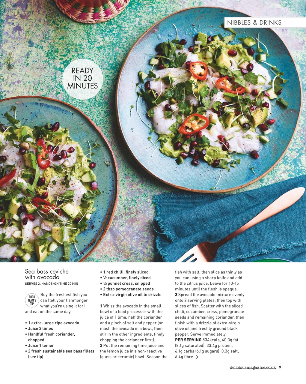 delicious. Magazine Preview Pages