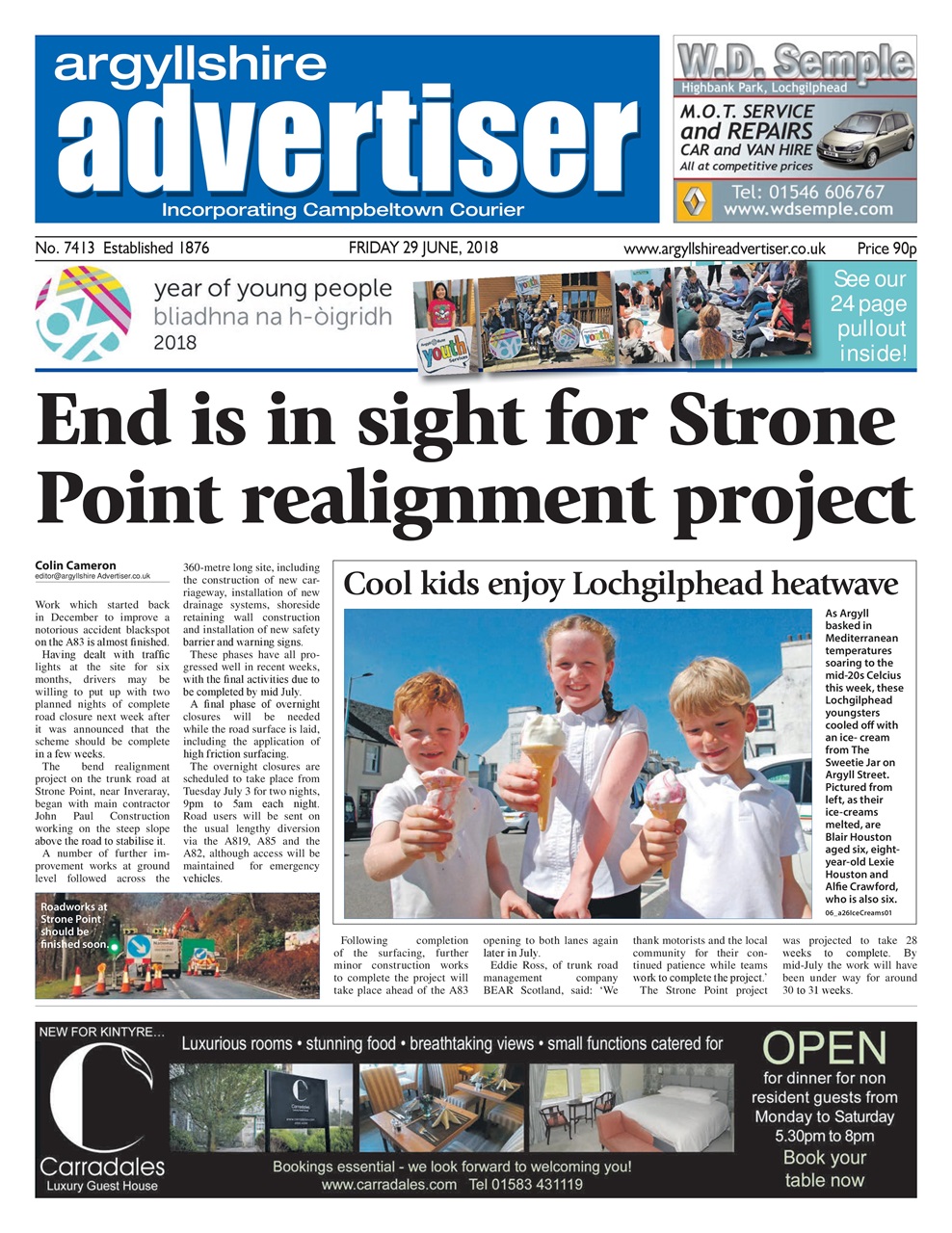 Argyllshire Advertiser Preview Pages