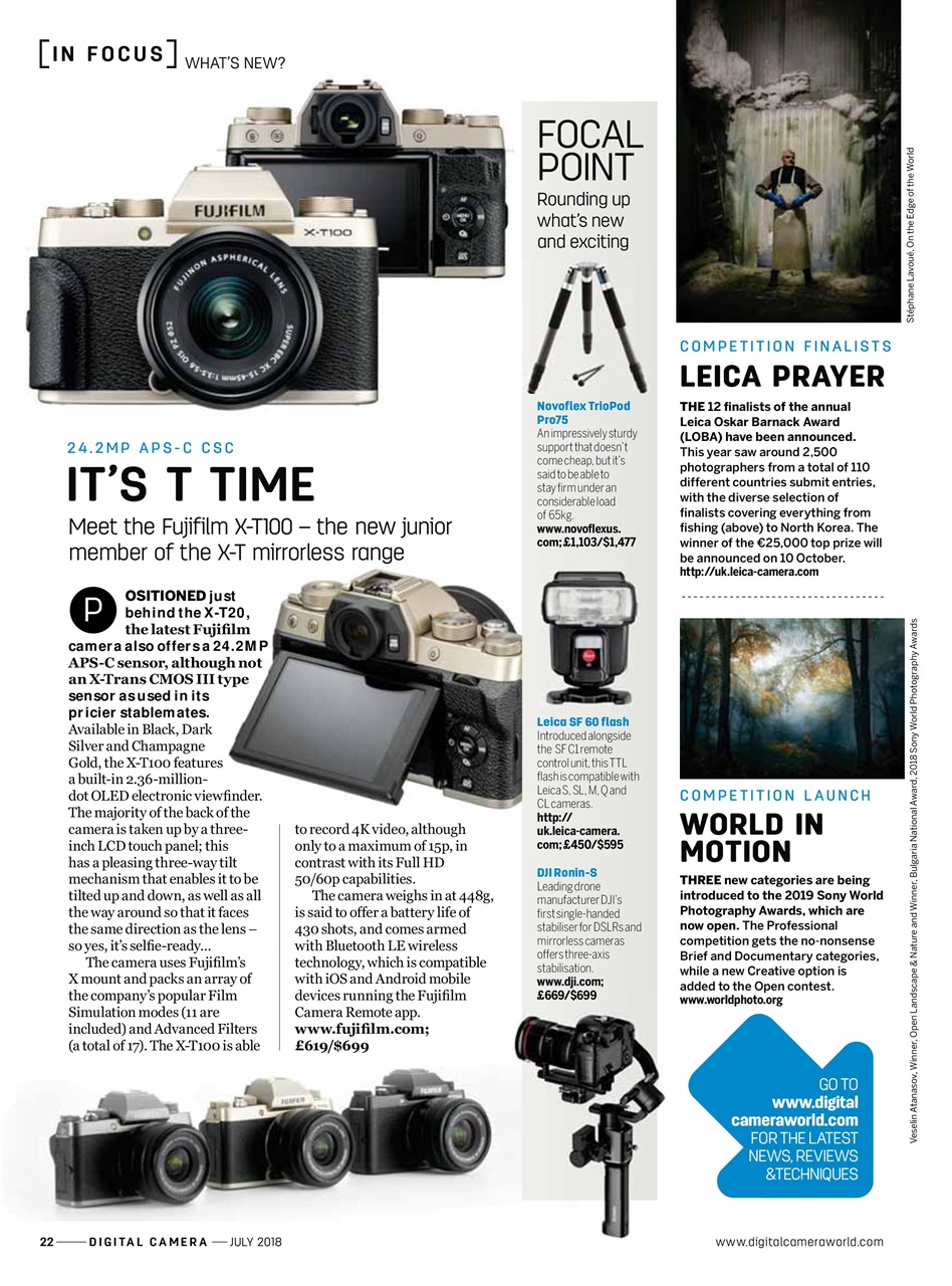 Digital Camera Magazine Preview Pages