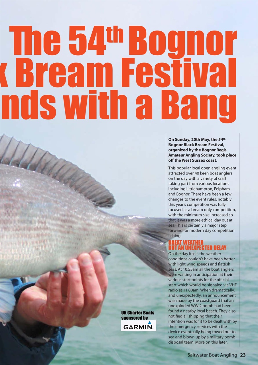Saltwater Boat Angling Preview Pages