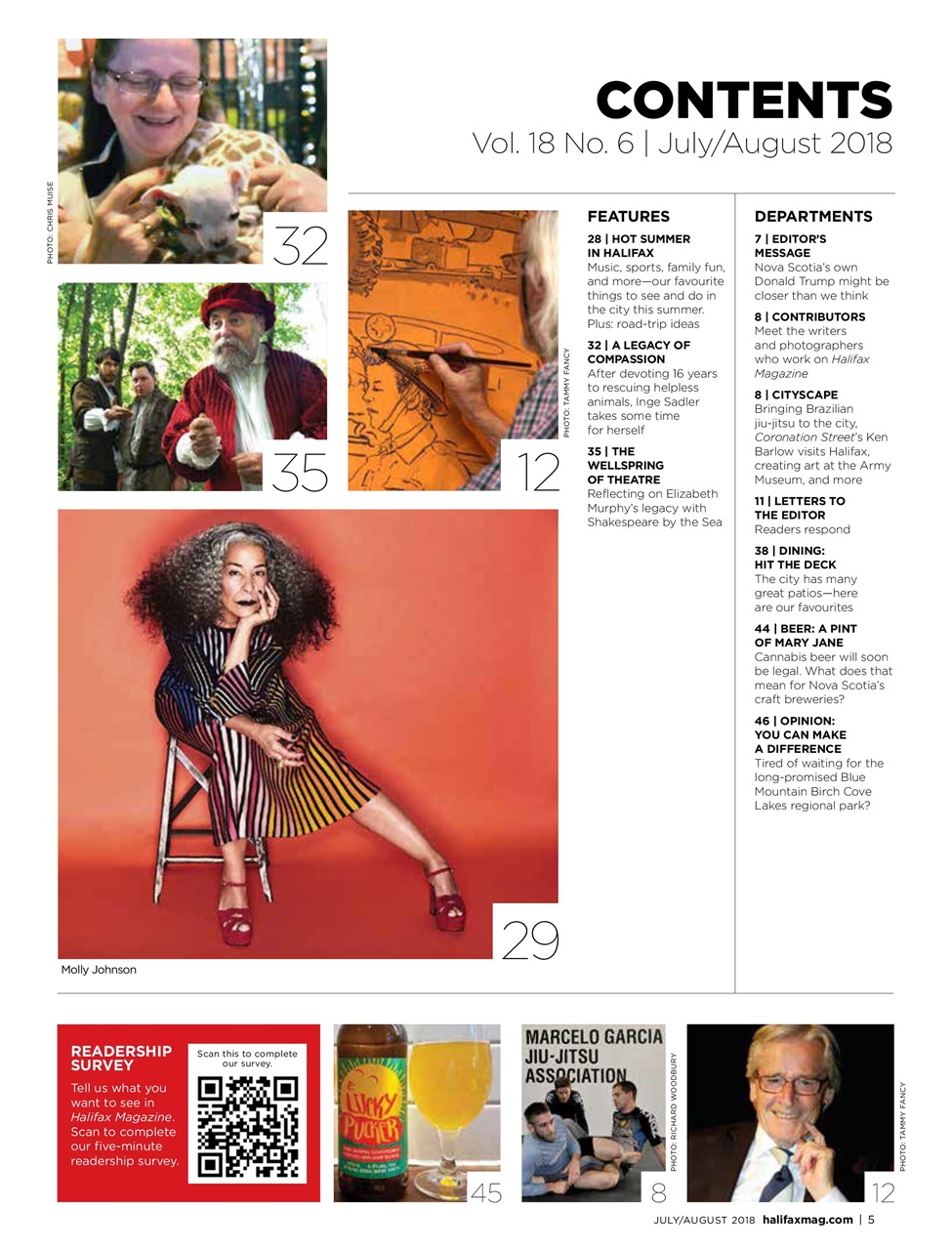 Halifax Magazine Preview Pages