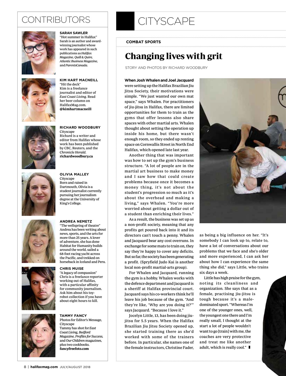 Halifax Magazine Preview Pages