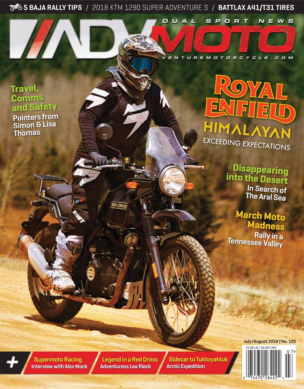 Adventure Motorcycle Preview Pages