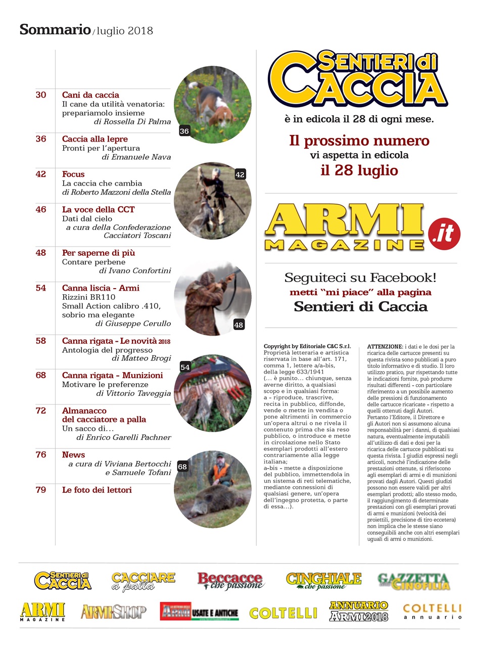 SENTIERI DI CACCIA Preview Pages