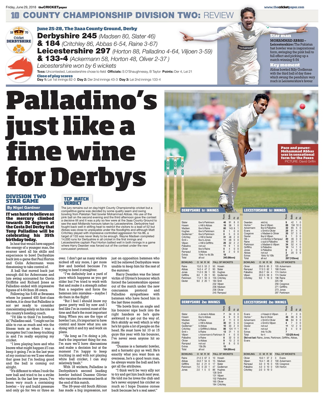 The Cricket Paper Preview Pages