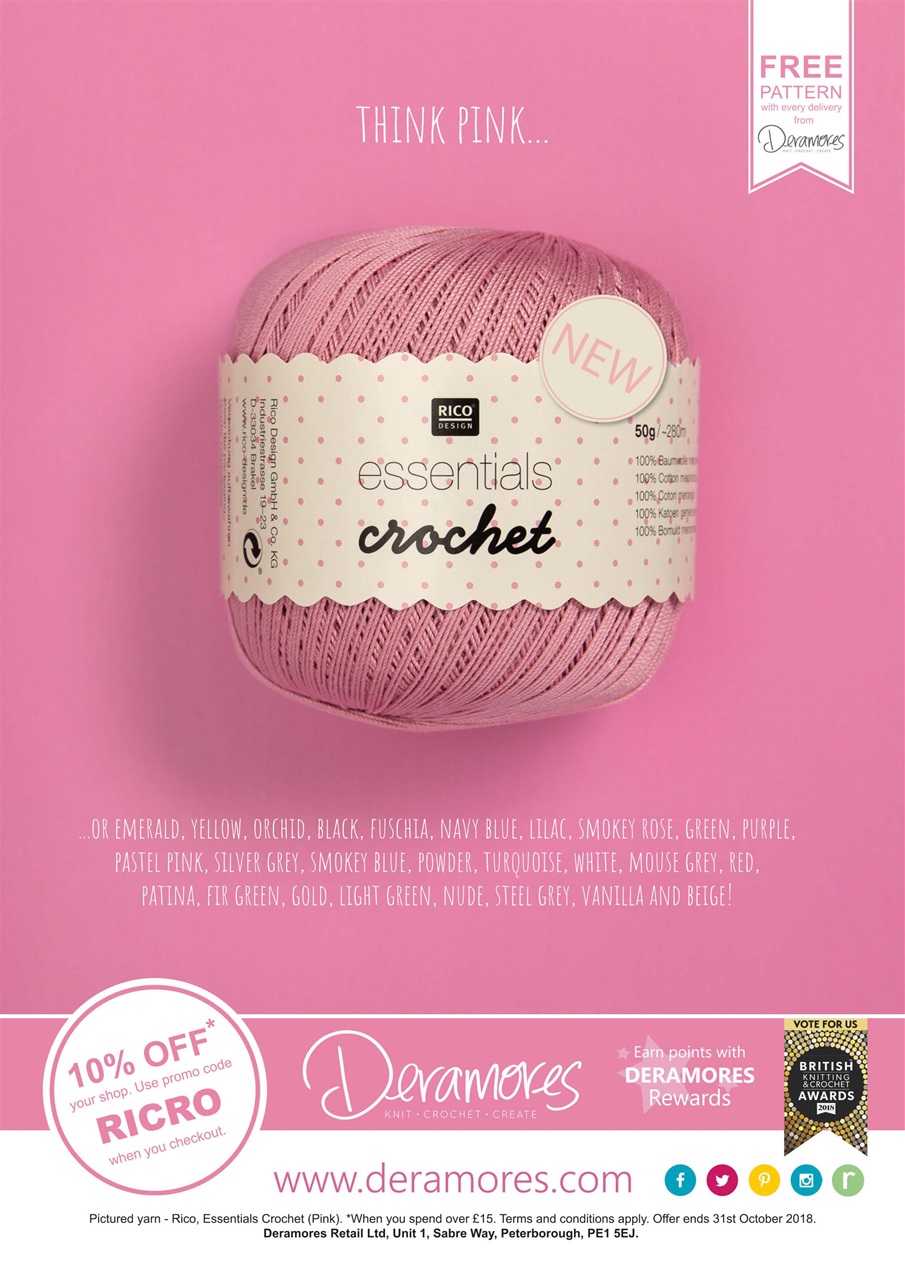Crochet Now Magazine Preview Pages