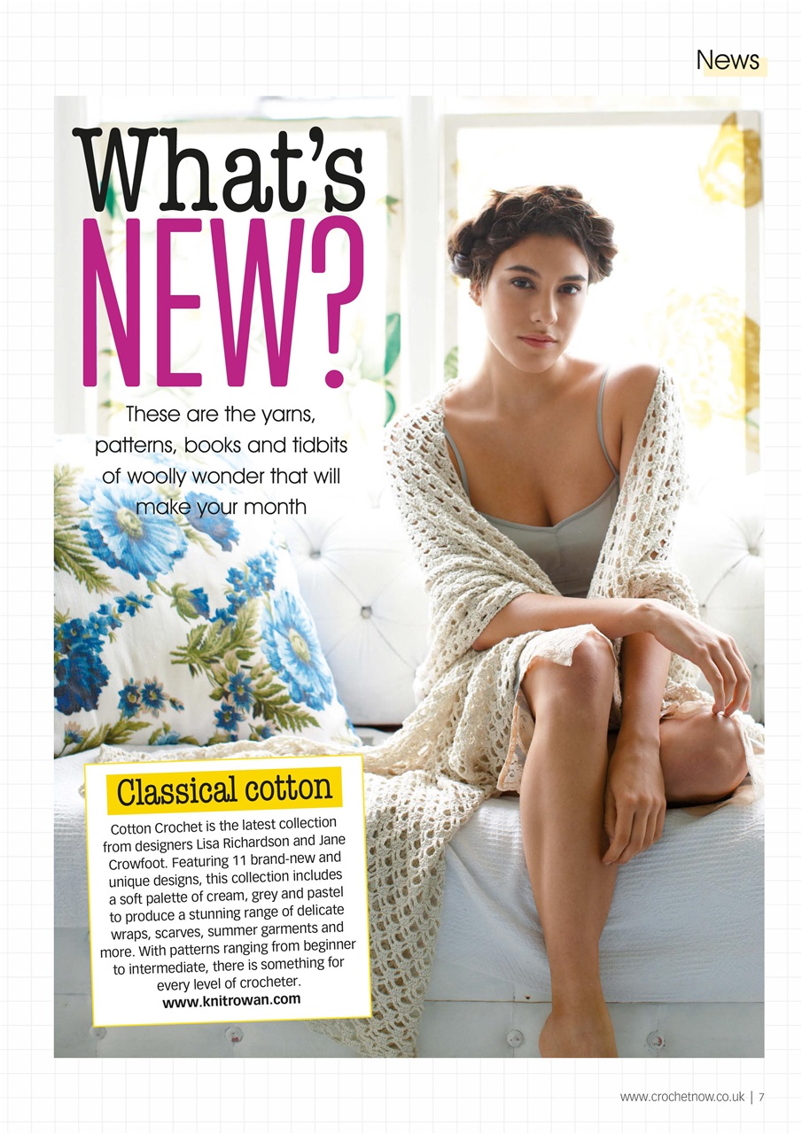 Crochet Now Magazine Preview Pages