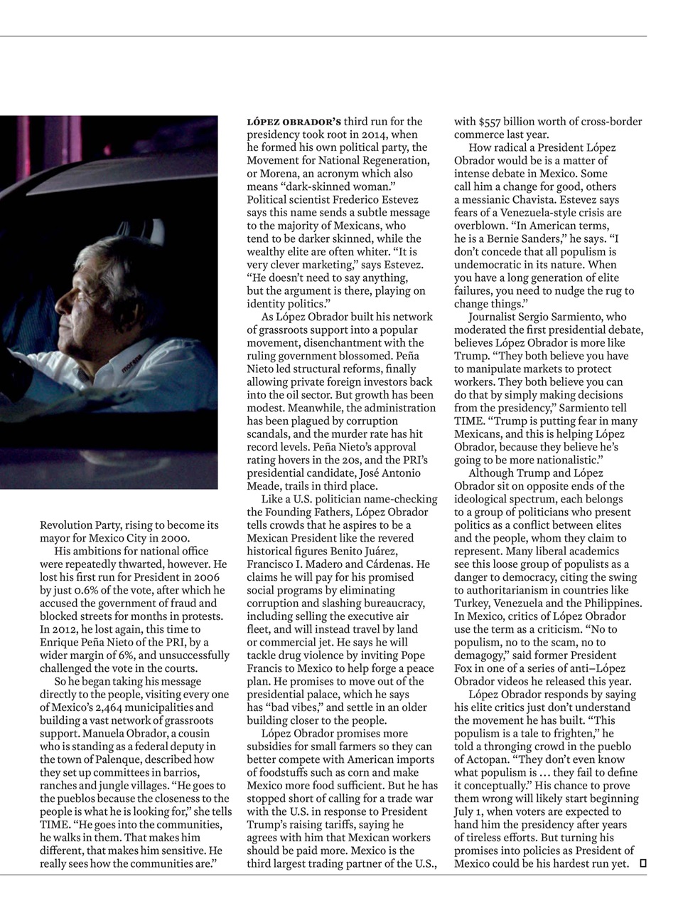 TIME Magazine Europe Preview Pages