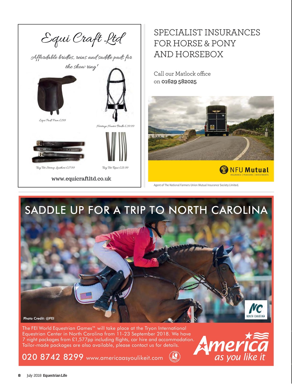 Equestrian Life Magazine Preview Pages