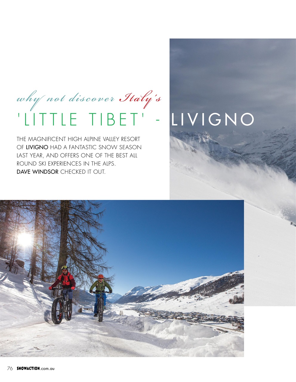 Snow Action Preview Pages