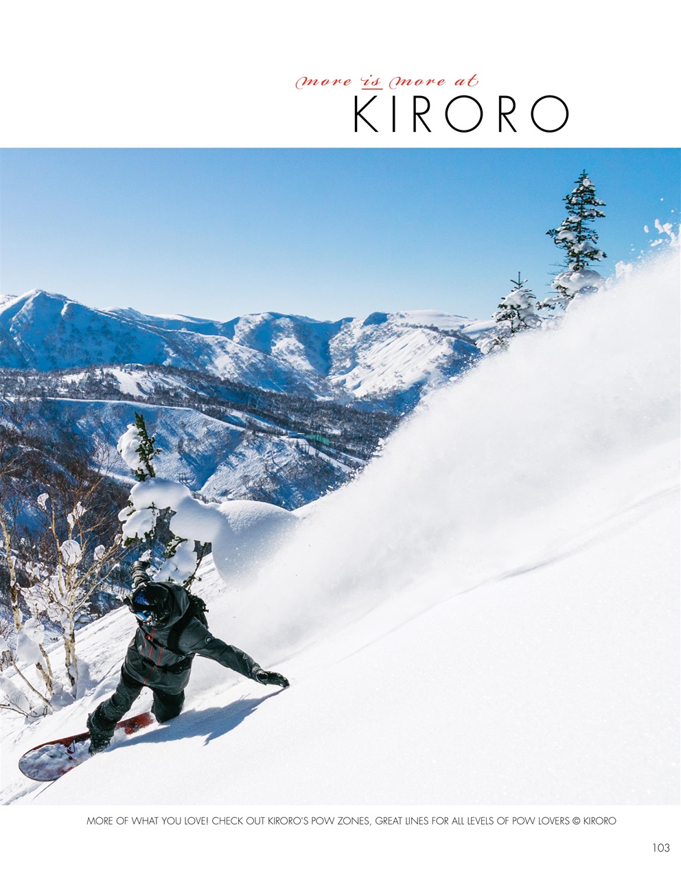 Snow Action Preview Pages