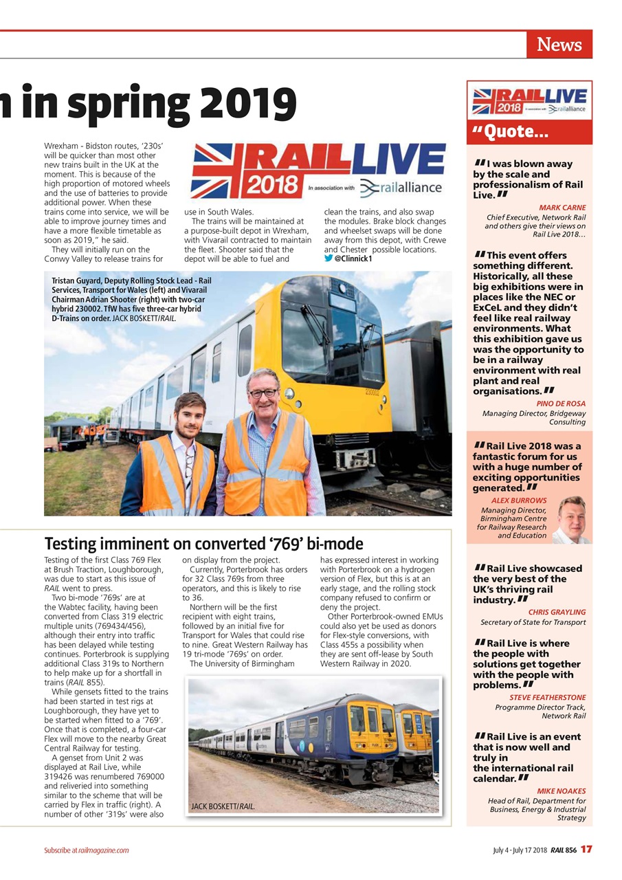 Rail Preview Pages