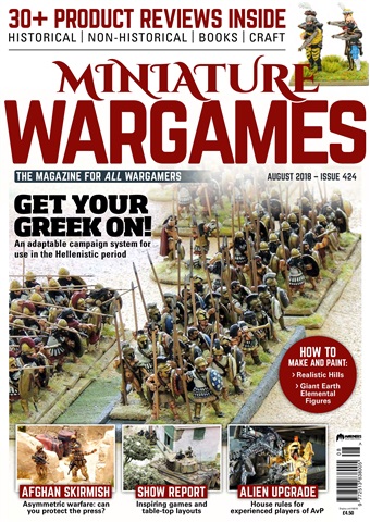 Miniature Wargames issue August 2018 (Isuue 424)