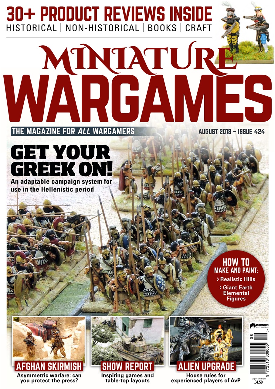 Miniature Wargames Preview Pages