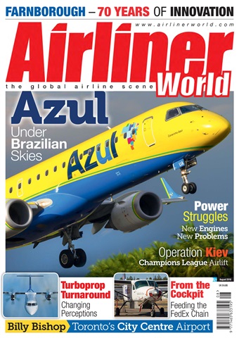 Airliner World issue   August 2018