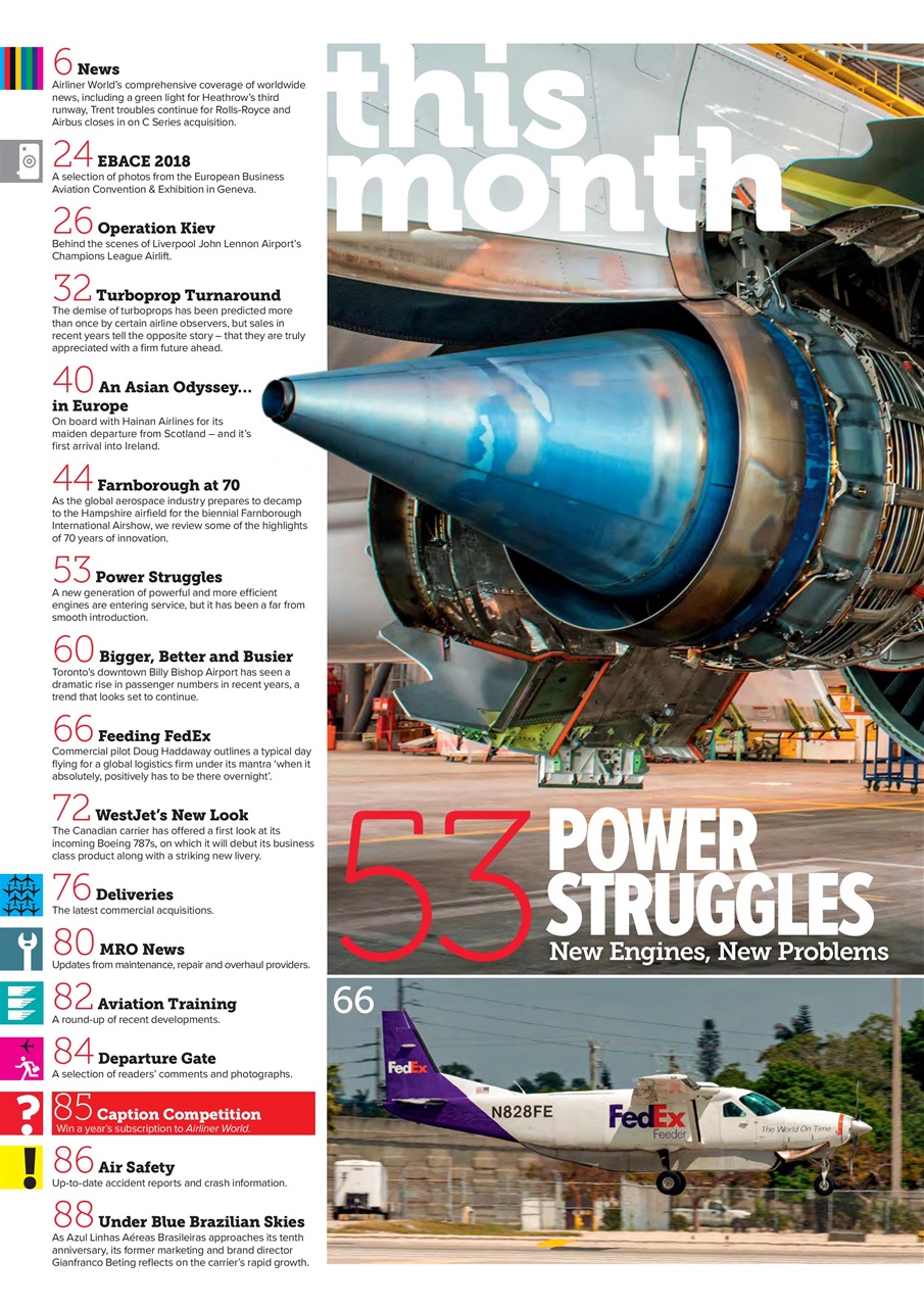 Airliner World Preview Pages