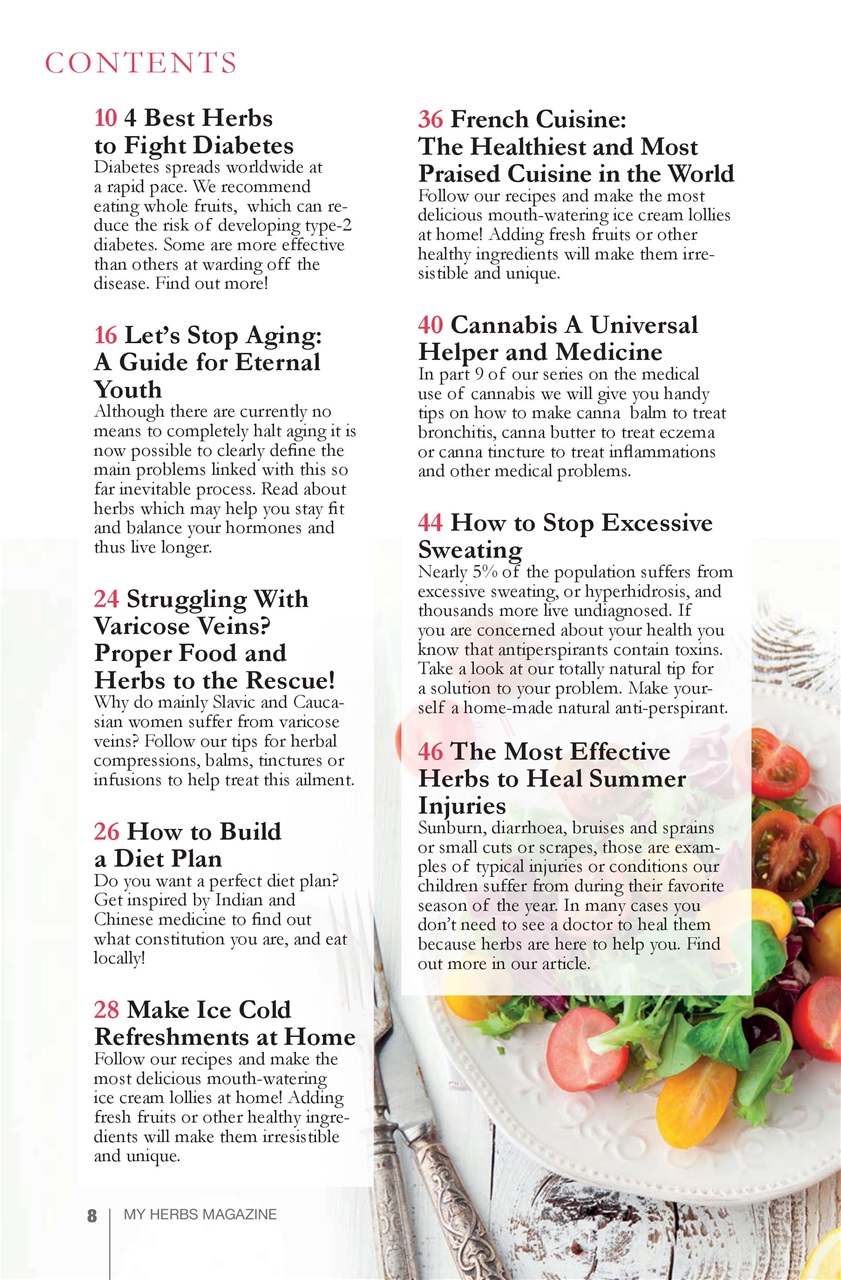 My Herbs Magazine Preview Pages