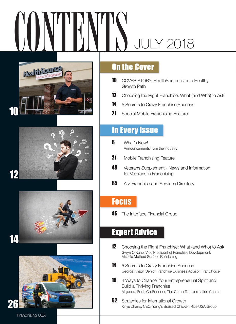 Franchising USA Preview Pages