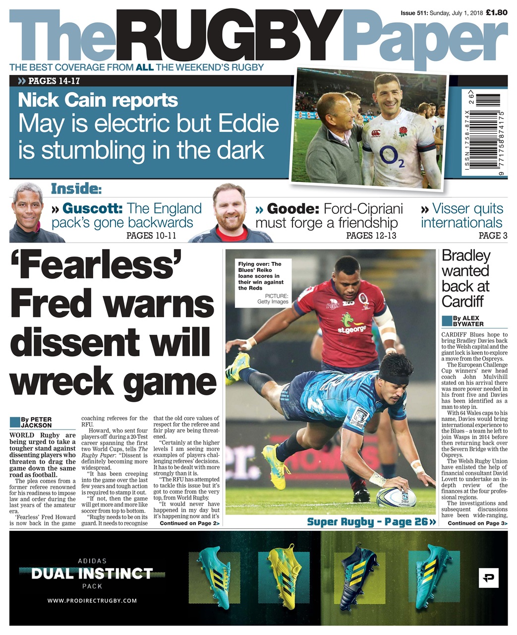 The Rugby Paper Preview Pages