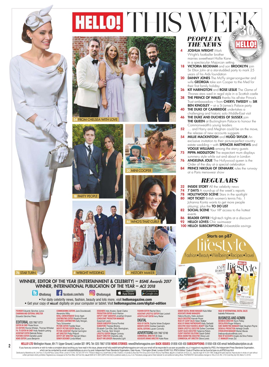 Hello! Magazine Preview Pages