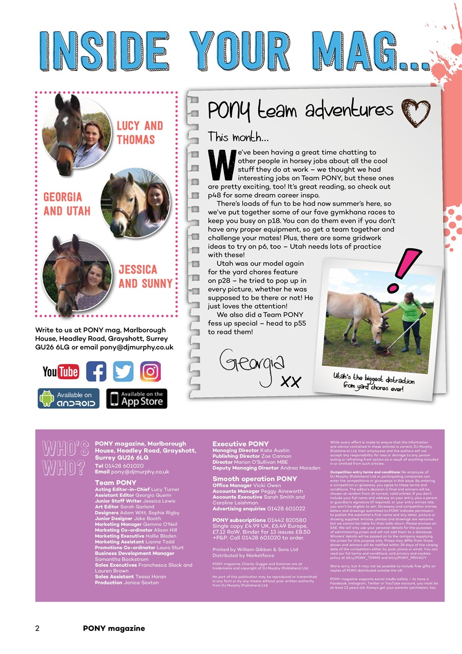 Pony Magazine Preview Pages