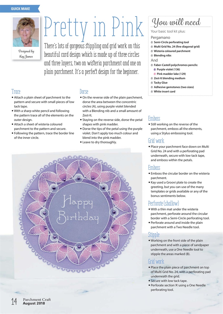 Parchment Craft Preview Pages