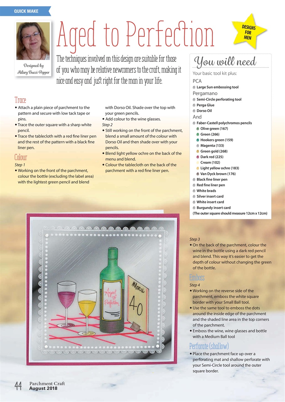 Parchment Craft Preview Pages