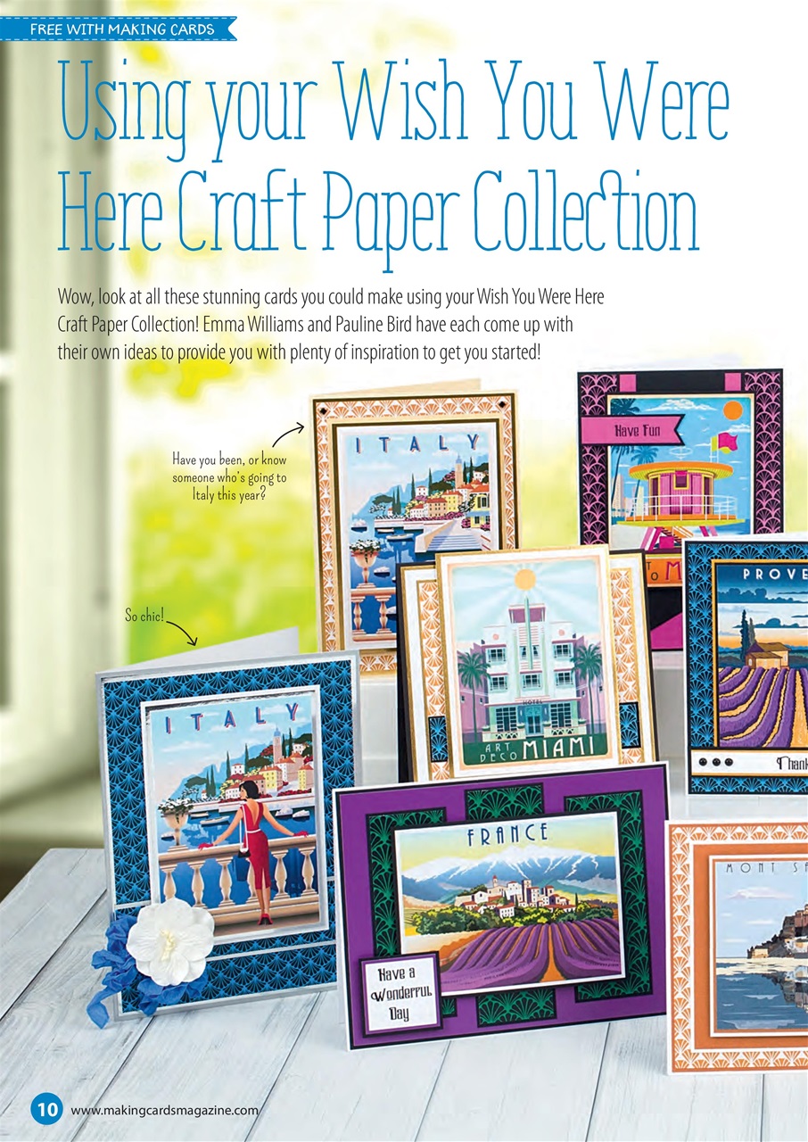 Making Cards & Papercraft Preview Pages