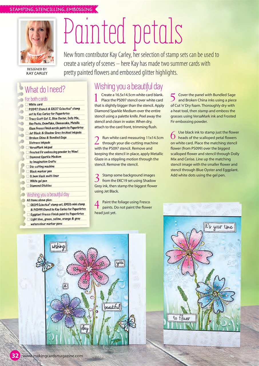 Making Cards & Papercraft Preview Pages