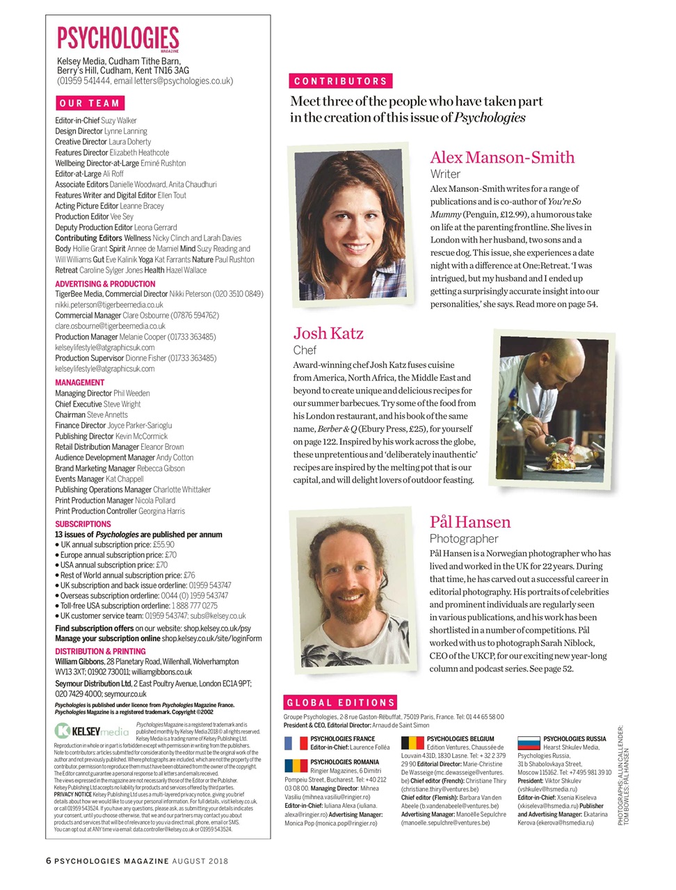 Psychologies Preview Pages