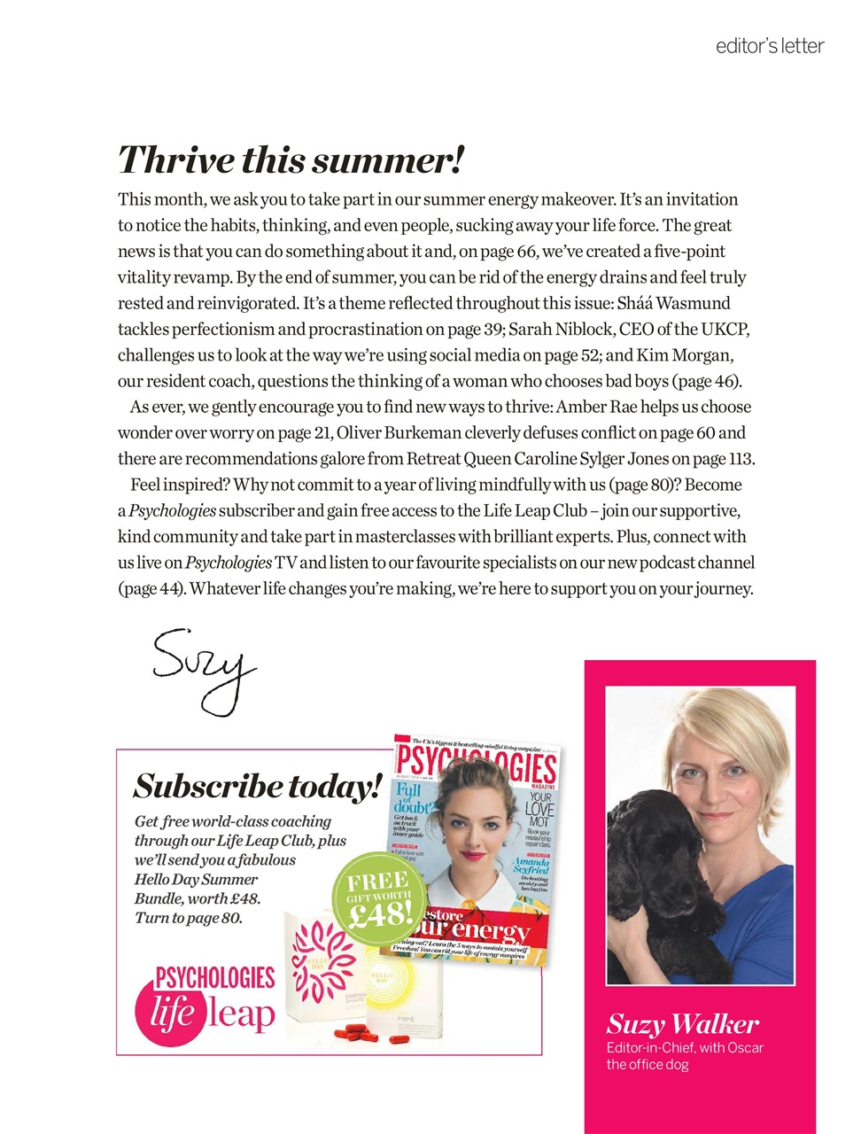 Psychologies Preview Pages