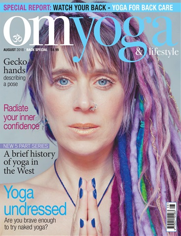 OM Yoga Magazine issue Aug-18