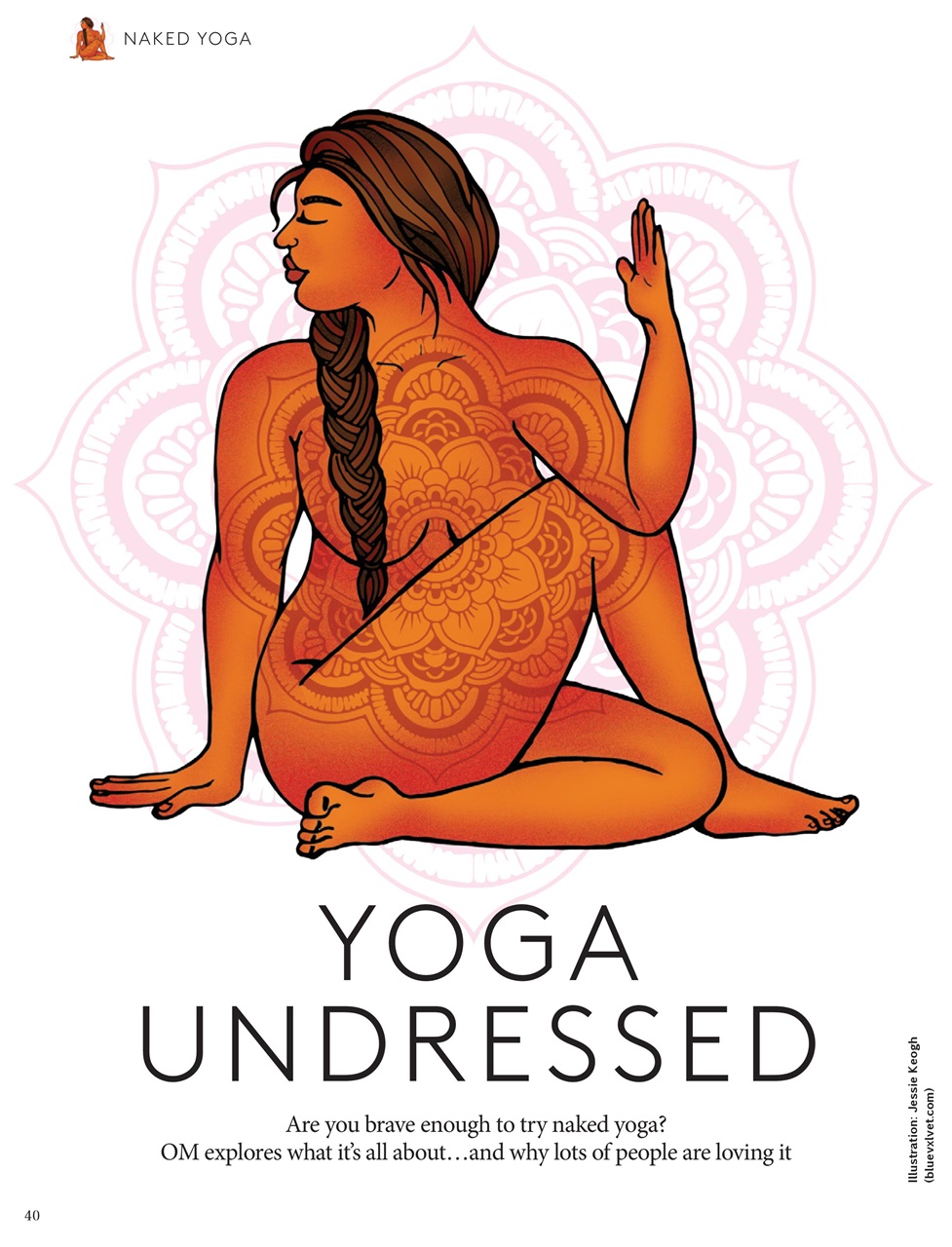 OM Yoga Magazine Preview Pages