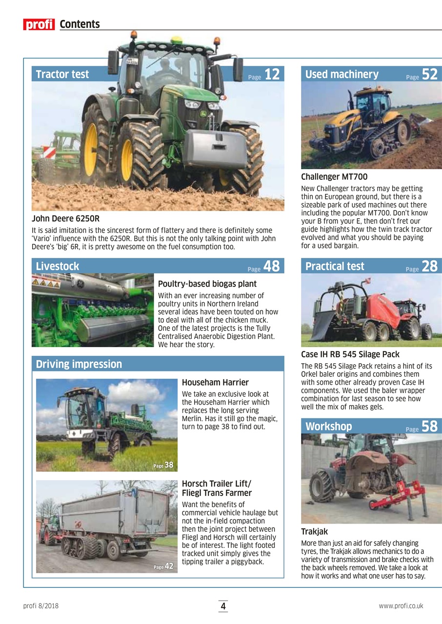 Profi International Preview Pages