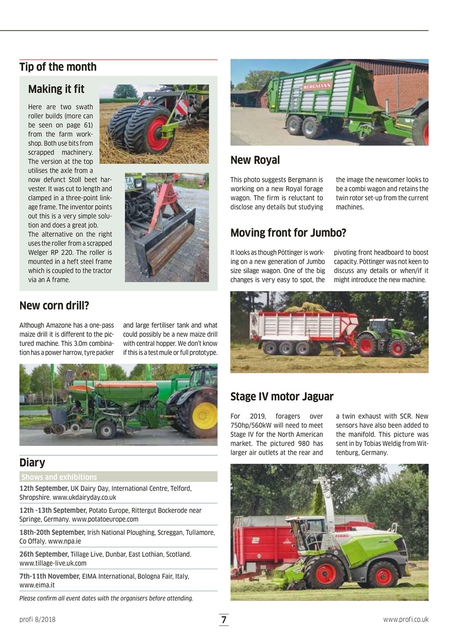 Profi International Preview Pages