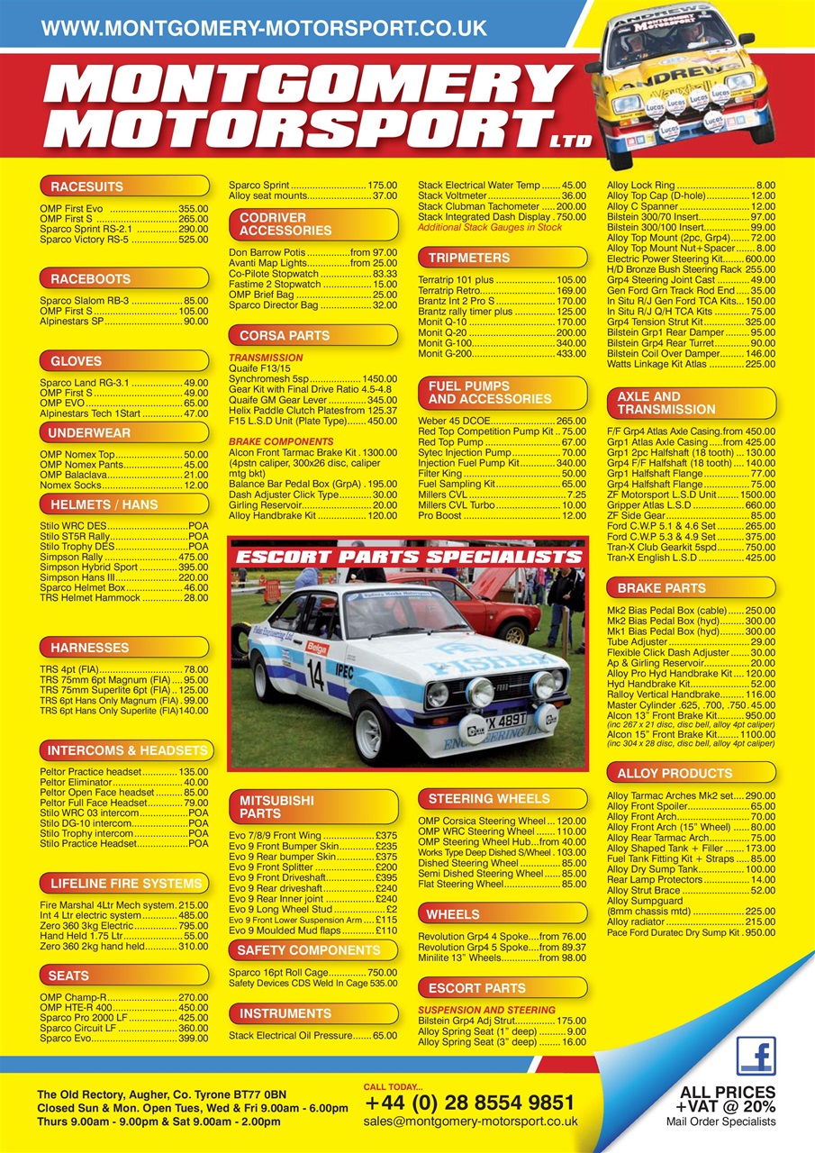 Pacenotes Rally magazine Preview Pages