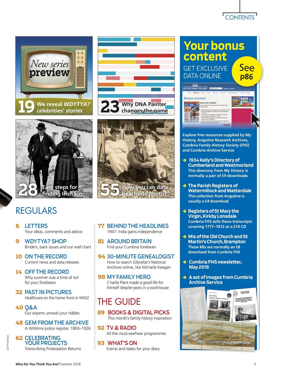 Who Do You Think You Are? Preview Pages