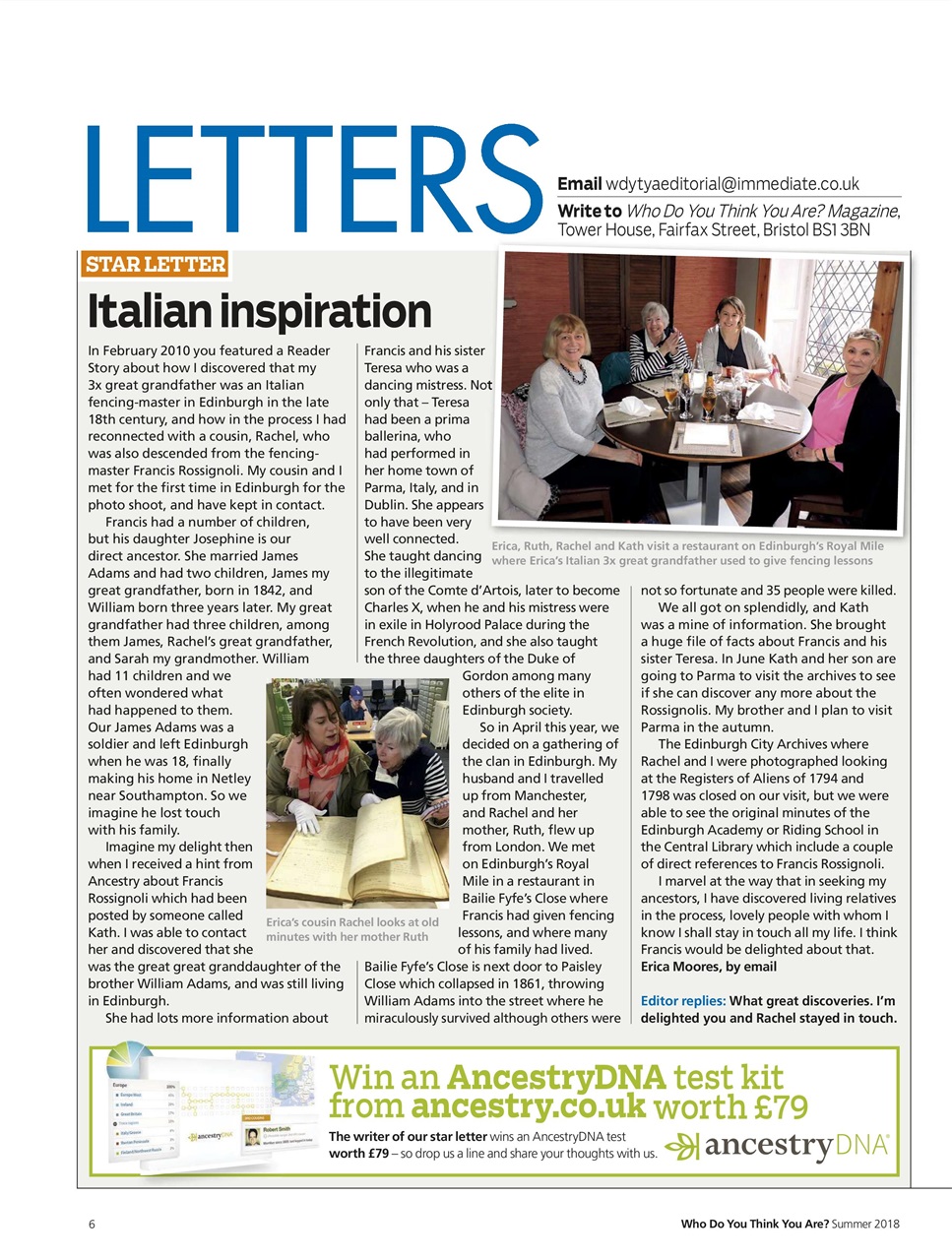 Who Do You Think You Are? Preview Pages