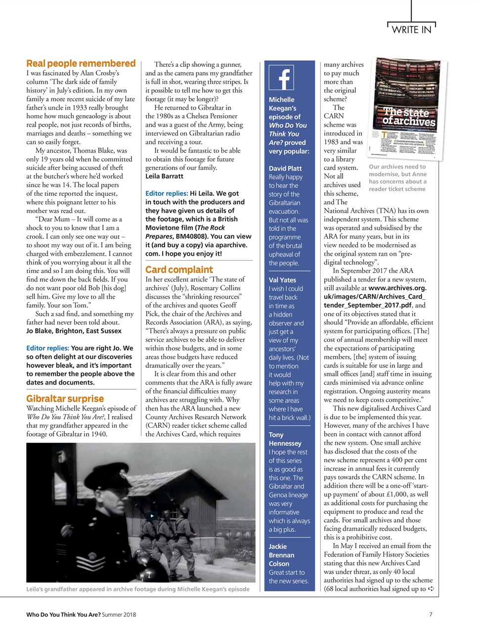 Who Do You Think You Are? Preview Pages