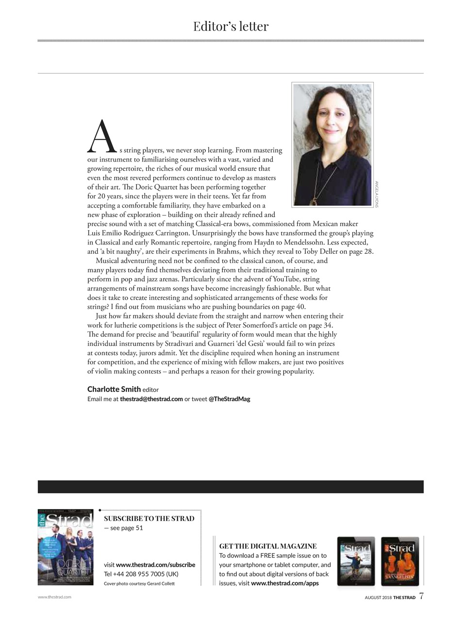 The Strad Preview Pages